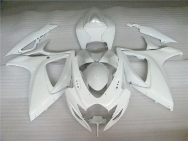 Carenado Suzuki GSXR 600 / 750 K6 06-07 - Blanco Perla