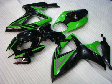 Carenado Suzuki GSXR 600 / 750 K6 06-07 - Verde Negro