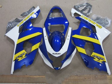 Carenado Suzuki GSXR 600 K4 04-05 - Azul Blanco Amarillo