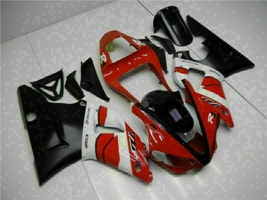 Carenado Yamaha R1 00-01 - Rojo Negro