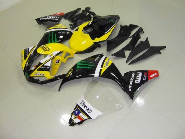 Carenado Yamaha R1 12-14 - Amarillo Monster