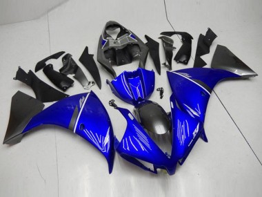 Carenados Yamaha R1 12-14 - Azul Negro