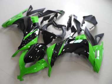 Kit ABS Carenado Kawasaki ZX 300R 13-16 - Negro Verde