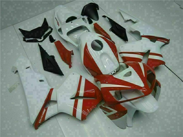 Kit Carenado Honda CBR 600 RR 05-06 - Blanco Rojo