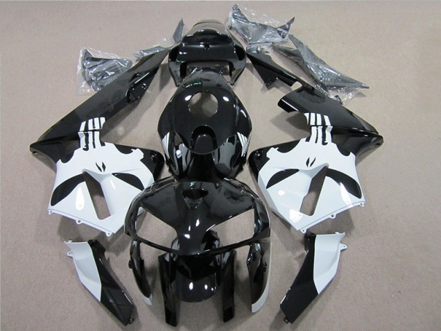 Kit Carenado Honda CBR 600 RR 05-06 - Negro Blanco