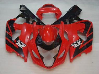 Kit Carenado Inyección Suzuki GSXR 600 / 750 K4 04-05 - Rojo Negro