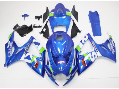 Kit Carenado Suzuki GSXR 600 / 750 K6 06-07 - Azul Blanco