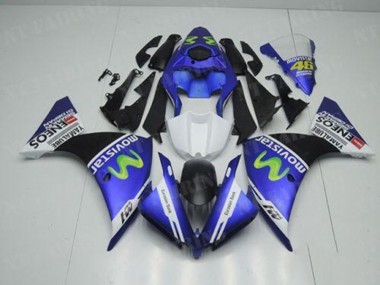 Kit Carenado Yamaha R1 12-14 - Azul Blanco Negro