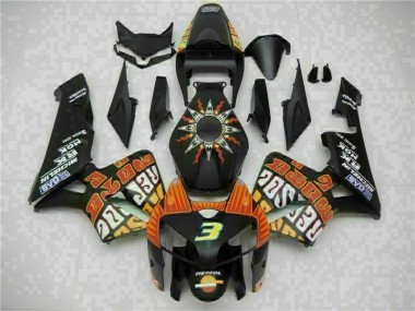 Kit Completo Carenado Honda CBR 600 RR 05-06 - Negro