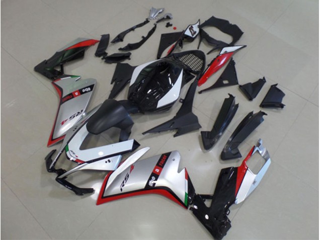 Kits Carenado Aprilia RS4 50 125 11-18 - Negro Plata Rojo