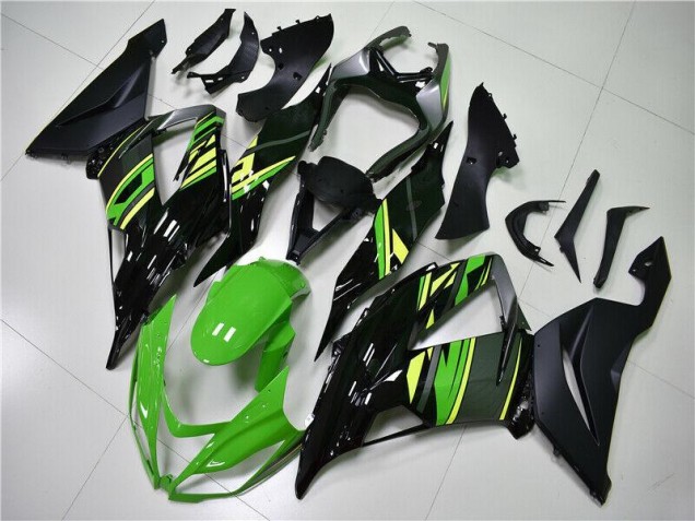 Kits Carenado Kawasaki ZX6R 13-18 - Verde Negro