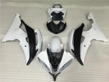 Kits Carenado Yamaha R6 08-16 - Blanco Negro