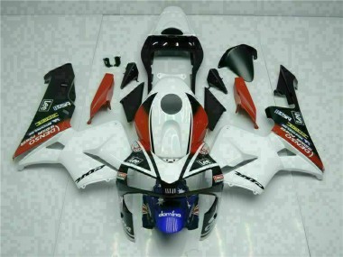 Kits Completo Carenado Honda CBR 600 RR 03-04 - Blanco Azul