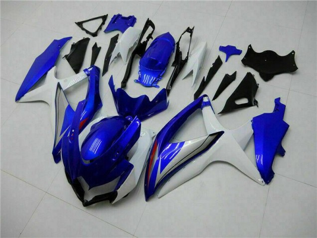 Kits Completo Carenado Suzuki GSXR 600 / 750 K8 08-10 - Azul Blanco