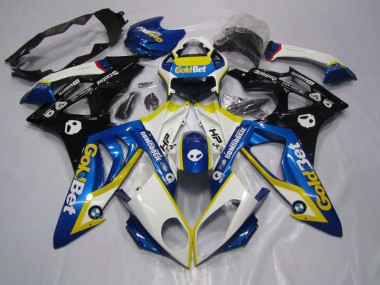 Plástica BMW S1000RR 09-14 - Azul Blanco GoldBet