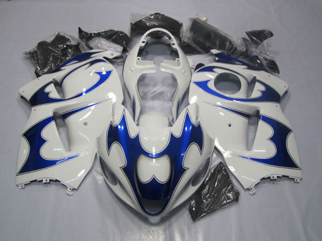 Plástico Suzuki GSXR 1300 Hayabusa 96-07 - Blanco Azul